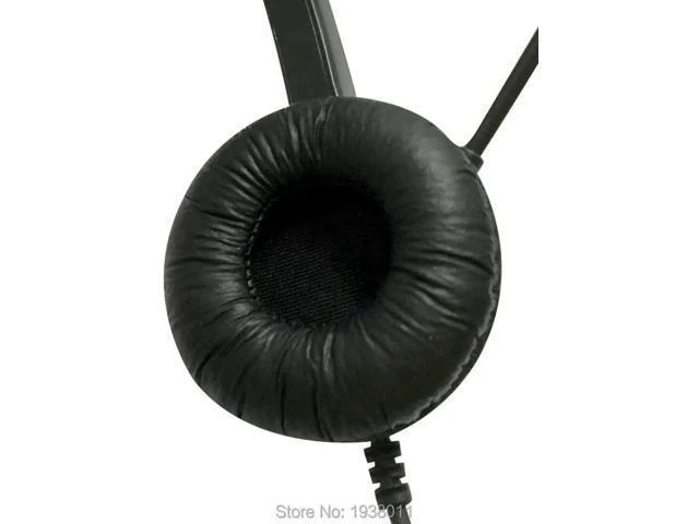 Alt view image 3 of 3 - Aomoproing Dual 3.5mm plug call center headset,computer laptop notebook headset
