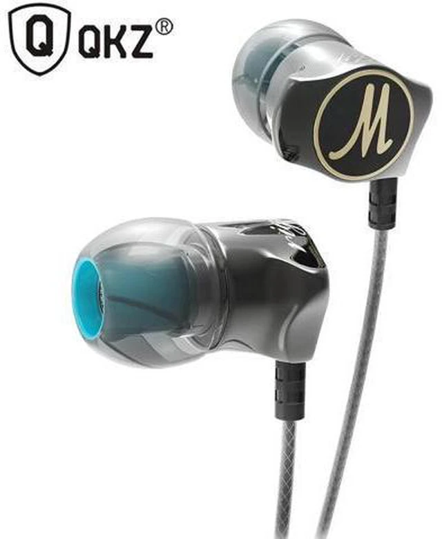 Main image of Aomoproing QKZ DM7 headphones -In-ear type, heavy bass, metal cable microphone.f