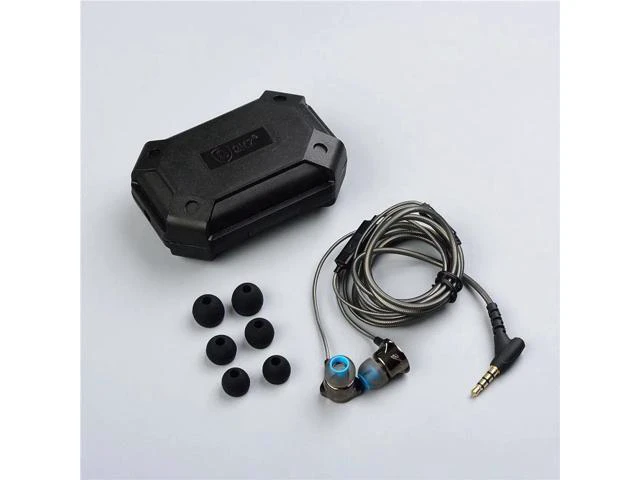 Alt view image 3 of 6 - Aomoproing QKZ DM7 headphones -In-ear type, heavy bass, metal cable microphone.f