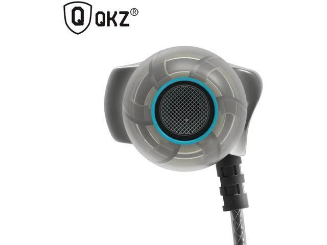 Alt view image 6 of 6 - Aomoproing QKZ DM7 headphones -In-ear type, heavy bass, metal cable microphone.f