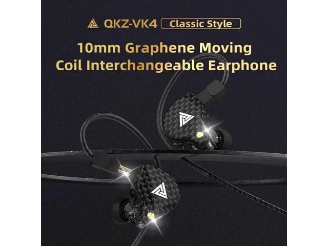 Alt view image 2 of 6 - QKZ/TingshengVK4 mobile phone headphones, sports headphones, in-earwired control