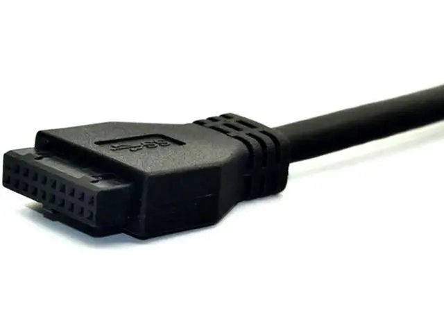 Alt view image 7 of 7 - USB Hub USB C Hub 3.5 Inch Floppy Drive Front Panel 2 Port USB 3.0 + 2 Port USB