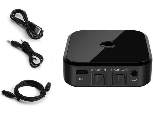 Alt view image 2 of 6 - Aomoproing Kebidu TX16 Wireless Adapter Apt-x HIFI Bluetooth Receiver Transmitte