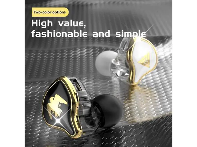 Alt view image 5 of 5 - Aomoproing QKZ AK6 Ares War God In-Ear Headphone with Remote Control and Microph