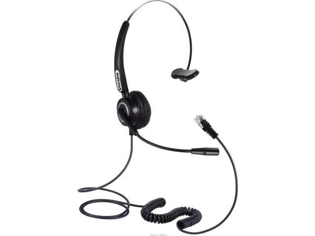 Alt view image 5 of 5 - Aomoproing Call Center Telephone Headset Headphone with Mic ONLY FOR CISCO IP Ph