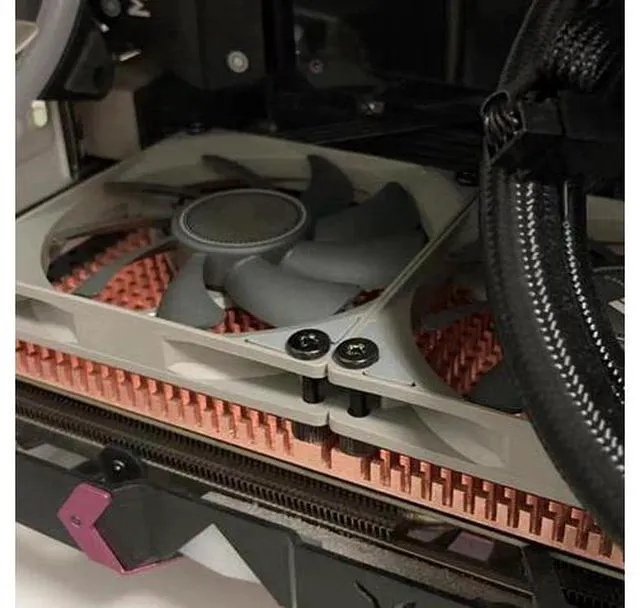 Alt view image 4 of 6 - For RTX 3060 3080 3090 Backplane Pure Copper Heat Sink Graphics Card Memory Auxi