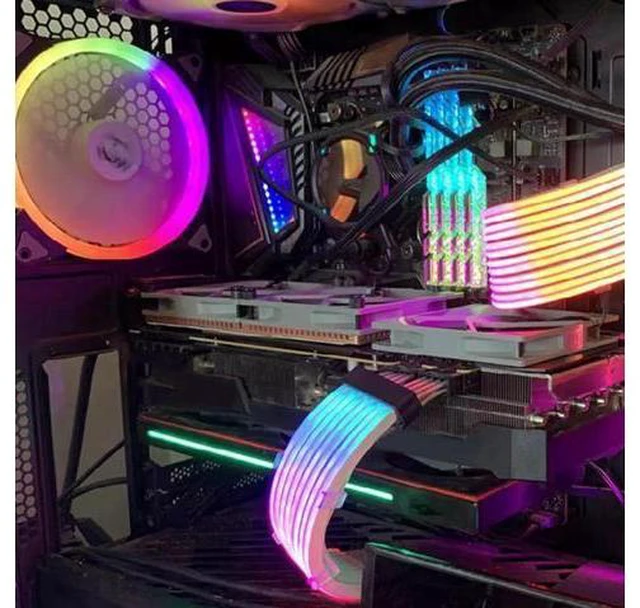 Alt view image 5 of 6 - For RTX 3060 3080 3090 Backplane Pure Copper Heat Sink Graphics Card Memory Auxi