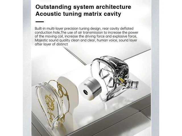 Alt view image 7 of 7 - ND IEM,in Ear Monitor Earphones, High Performance Dynamic Headphones,iems for Ga