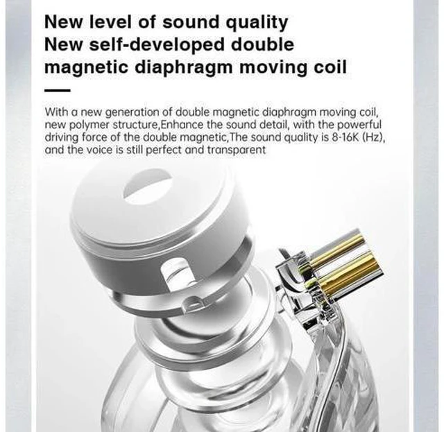 Alt view image 5 of 7 - Aomoproing ND IEM,in Ear Monitor Earphones, High Performance Dynamic Headphones,