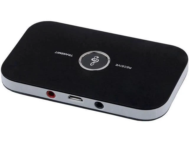 Alt view image 6 of 6 - B6 Adapter HIFI Wireless Audio Bluetooth Transmitter & Receiver Aux 3.5mm Dual A