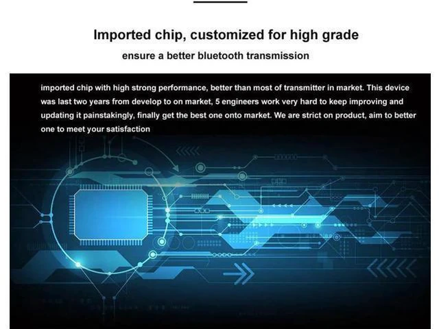 Alt view image 6 of 6 - 3.5mm Jack Audio Double-decoding Transmitter Bluetooth 4.0 Adapter Wireless Audi
