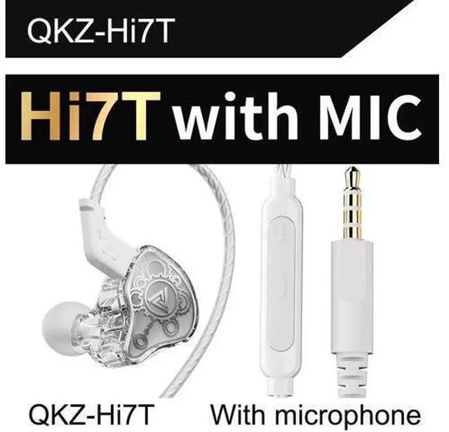Main image of QKZ Hi7T Mobile Headphones -Fitness Running Hi-Fi Wired BassHeadBest-selling Dyn