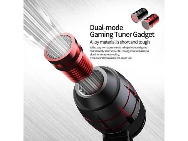 Alt view image 5 of 5 - Hammerhead G25 Gaming Earphones With Mic In Ear Noise Isolation Headsets Variabl