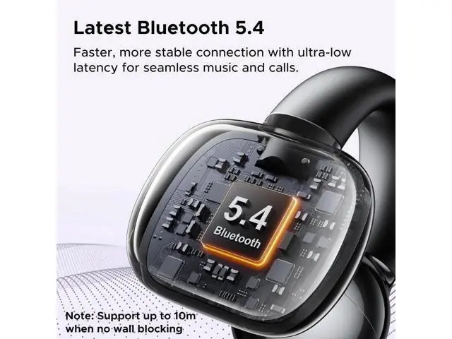 Alt view image 7 of 7 - UGREEN Open Ear Wireless Headphones Bluetooth 5.4, 12mm Driver Sports Earphones