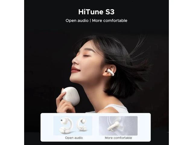 Alt view image 5 of 7 - UGREEN Open Ear Wireless Headphones Bluetooth 5.4, 12mm Driver Sports Earphones