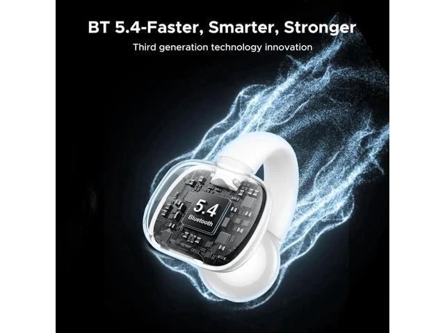 Alt view image 6 of 7 - UGREEN Open Ear Wireless Headphones Bluetooth 5.4, 12mm Driver Sports Earphones