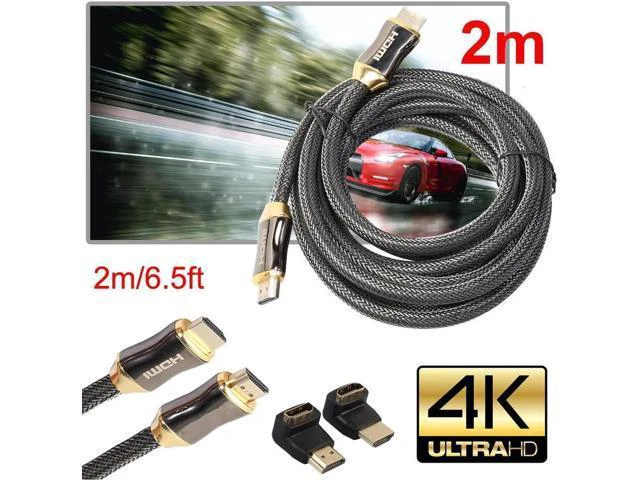 Alt view image 5 of 6 - Wire 1m/1.5m/2m/3m/5m/10m Ultra HD HDMI Cable V2.0 + Ethernet HDTV 2160p 4K 3D+9