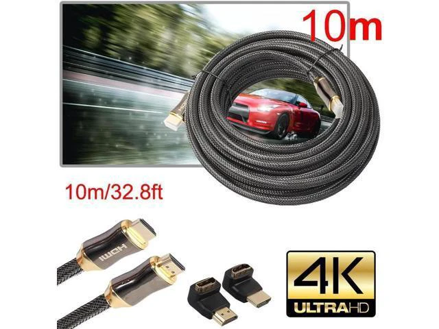 Alt view image 6 of 6 - Wire 1m/1.5m/2m/3m/5m/10m Ultra HD HDMI Cable V2.0 + Ethernet HDTV 2160p 4K 3D+9