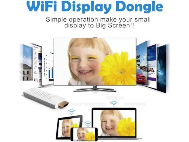 Alt view image 2 of 6 - Wireless Wifi Airplay Phone Screen to HDMI TV Stick Dongle Adapter Mirror Displa