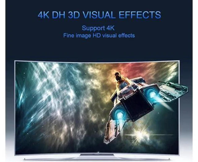 Alt view image 4 of 6 - UHD HDMI Switch 2.0 4K HDR 4x1 Adapter Switcher with Audio Extractor 3.5 jack op