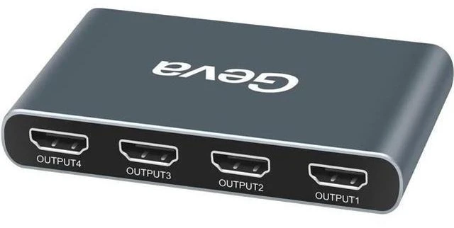 Main image of 4K HDMI-compatible Splitter 1 in 4 Out 4K@60Hz HD 2.0 1x4 Splitter SST converter