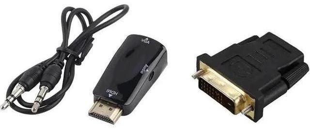 Main image of Dual Link 24+1 Male to HDMI with Adapter Connector 1080P HDMI Male to VGA Female