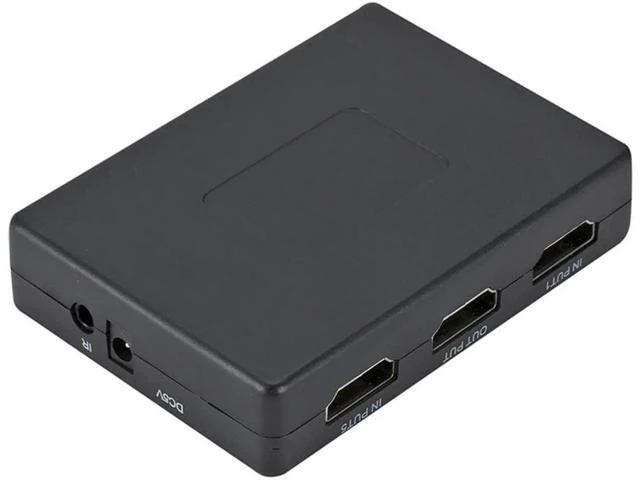Alt view image 4 of 5 - 5 Port HDMI Switch 1080p Selector Splitter Hub with IR Remote Controller for HDT