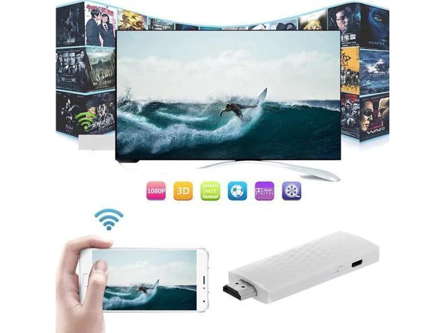 Alt view image 3 of 6 - Wireless Display Adapter TV Stick Laptop HD Screen AllShare Media Streamer HDMI