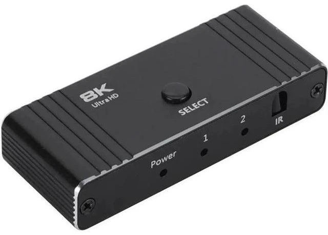 Alt view image 6 of 6 - 8K HDMI Switch 8k60hz 4K@120Hz Switcher 2 in 1 Out Bi-Direction Switch 1080p@240