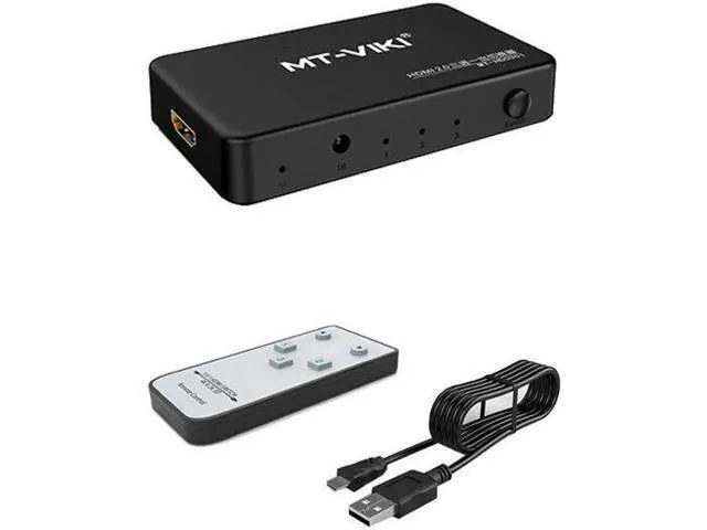 Alt view image 5 of 6 - MT-VIKI HDMI-Compatible Switch Selector Remote Control infrared Switcher Suitabl