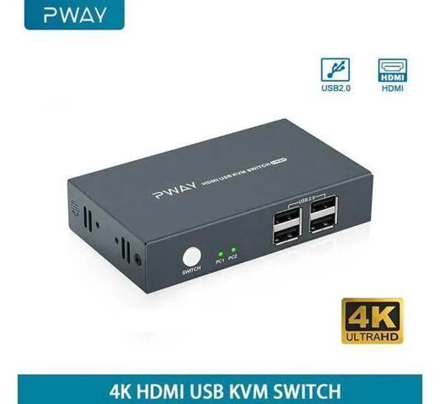 Main image of KVM Switch Support 4K 3D USB Switcher for Xiaomi Mi Box Keyboard Mouse Sharing D
