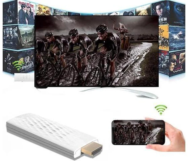 Alt view image 3 of 6 - Deals Wireless AirPlay Miracast HDMI Adapter TV Stick Dongle WIFI Display
