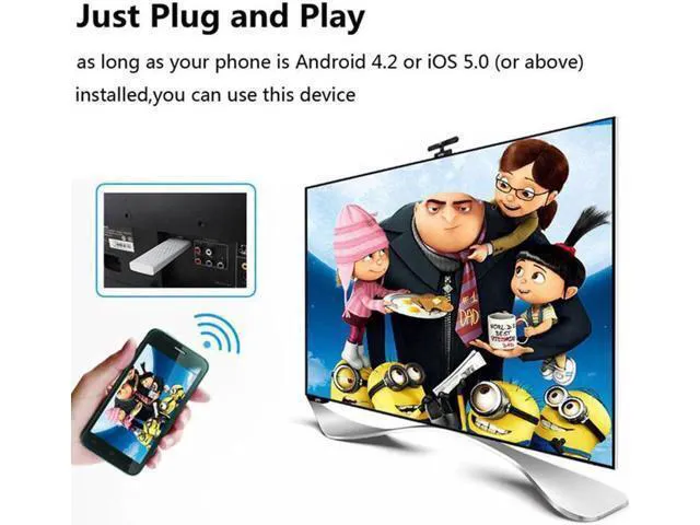 Alt view image 4 of 6 - AirPlay Miracast HDMI Adapter TV Stick Dongle WIFI Display-Hot