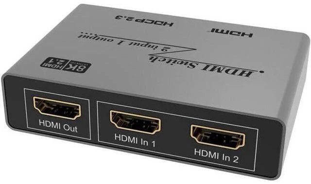 Main image of HDMI 2.1-compatible 2 in 1 out Ultra speed 8k@60Hz and downward Switch adapter W