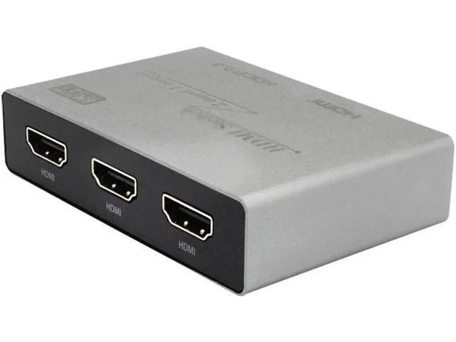 Alt view image 4 of 6 - HDMI 2.1-compatible 2 in 1 out Ultra speed 8k@60Hz and downward Switch adapter W