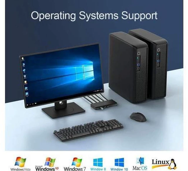 Alt view image 3 of 5 - KVM switch 3 USB 2.0 HDMI-compatible 4K 30Hz Splitter Printer Mouse Keyboard Sha