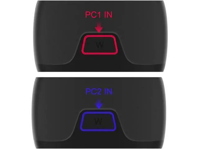Alt view image 3 of 6 - Switch HDMI-compatible 2 Port Box USB for Shared Monitor Keyboard And Mouse Adap