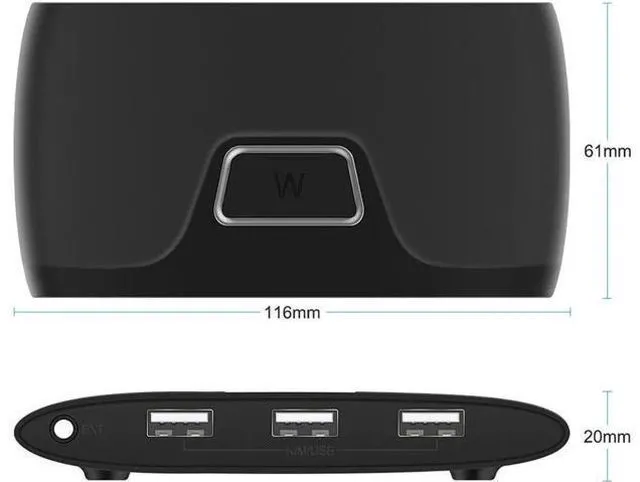Alt view image 6 of 6 - Switch HDMI-compatible 2 Port Box USB for Shared Monitor Keyboard And Mouse Adap
