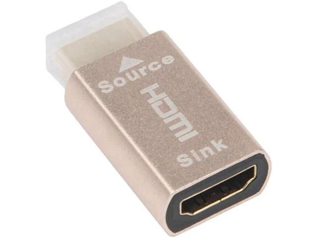 Alt view image 3 of 6 - Top Deals 4X HDMI Lock Screen Signal Holder KVM HDMI2.0 Virtual Adapter EDID DDC