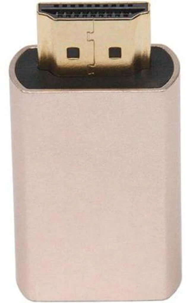 Alt view image 6 of 6 - Top Deals 4X HDMI Lock Screen Signal Holder KVM HDMI2.0 Virtual Adapter EDID DDC