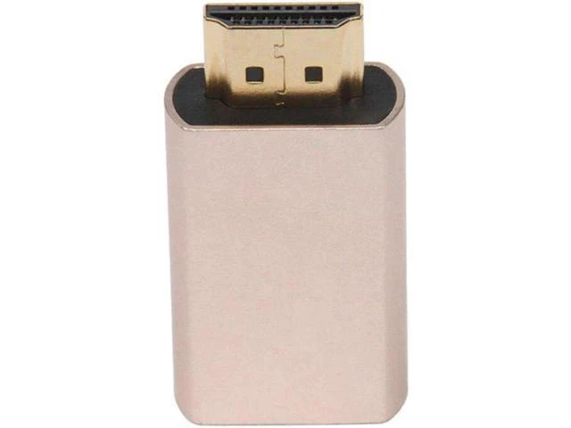Alt view image 2 of 6 - 4X HDMI Lock Screen Signal Holder KVM HDMI2.0 Virtual Adapter EDID DDC Dummy Plu