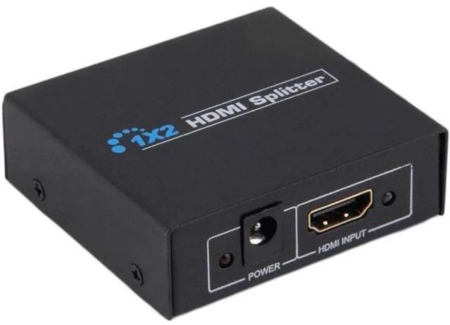 Main image of HDMI-compatible Splitter Full HD 1080p Video HDMI Switch 1 in 2 Out Amplifier Du