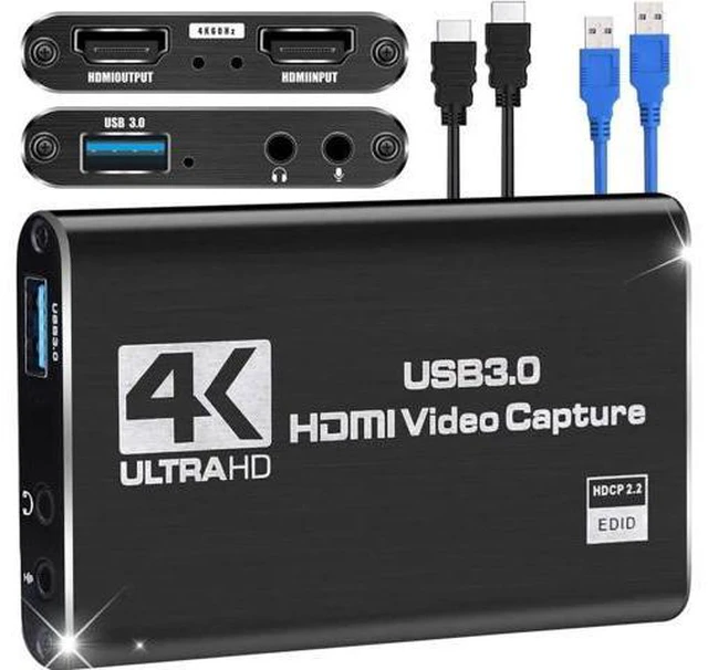 Main image of 4K Capture Card, Game Capture Card for Nin-tendo Switch,1080P HDMI Video Capture
