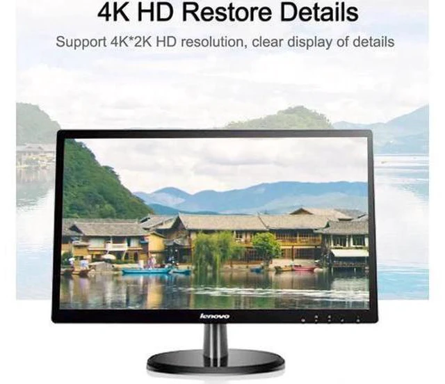 Alt view image 4 of 7 - 4K HDMI KVM Switch 2 In 1 Out Two Computers 2 Ports Hosts Share Mouse Keyboard M