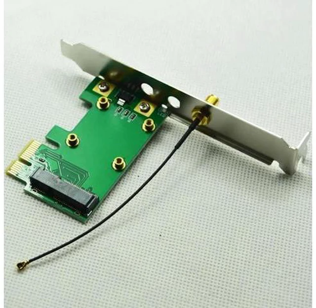 Main image of PC MiniPCI-E To PCI-E Wireless WiFi Replacement Professional Add On Network Lapt