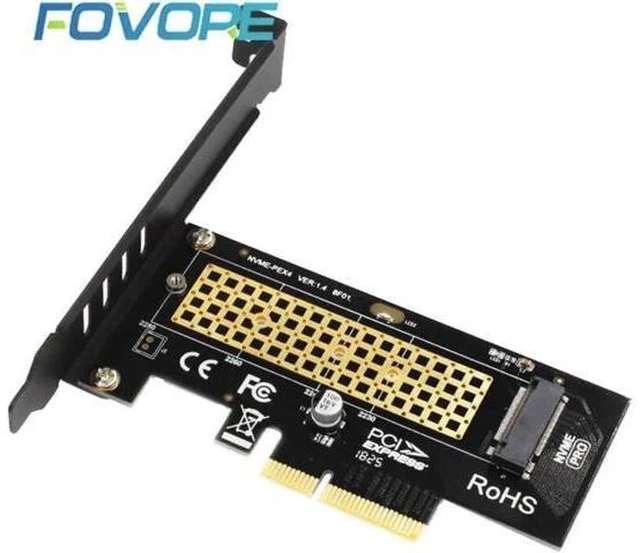 Alt view image 5 of 5 - NGFF to PCI-E adapter Card PCI Express 3.0 NVME M KEY NGFF SSD pcie M2 riser car