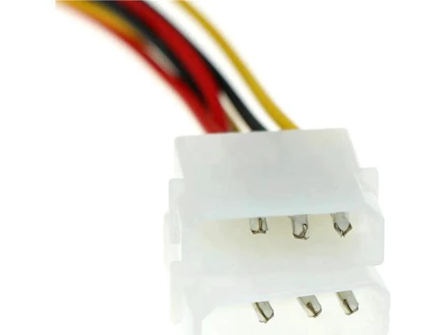 Alt view image 3 of 4 - 4 Pin Molex To 6 Pin PCI-E ATX PSU Power Adapter Graphics Video Card Converter C