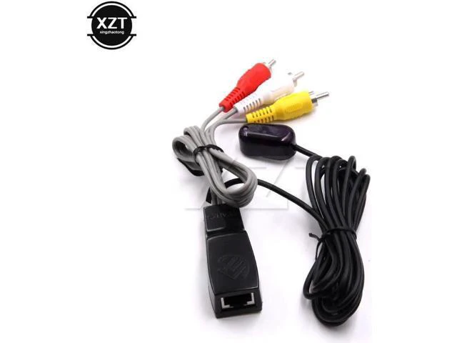 Alt view image 2 of 6 - PZ 1PCS cat5e/6 ethernet cable AV video audio extender over with IR Infrared Rep