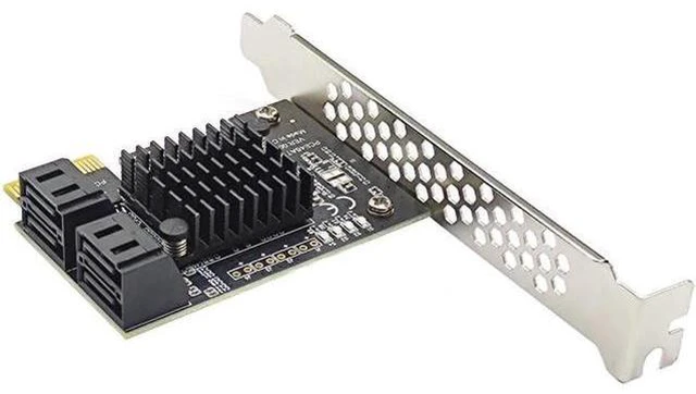 Alt view image 4 of 5 - PCI e Adapter 4 Port 3.0 to PCIe x1 GEN3 Expansion Adapter Card 3 III PCI-e PCI