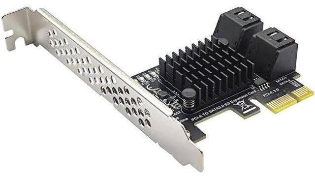Alt view image 5 of 5 - PCI e Adapter 4 Port 3.0 to PCIe x1 GEN3 Expansion Adapter Card 3 III PCI-e PCI